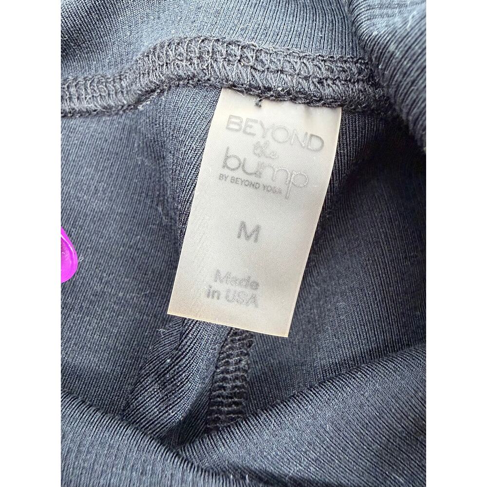 Beyond Yoga Beyond the Bump Maternity Heather Rib Legging - Picture 10 of 11